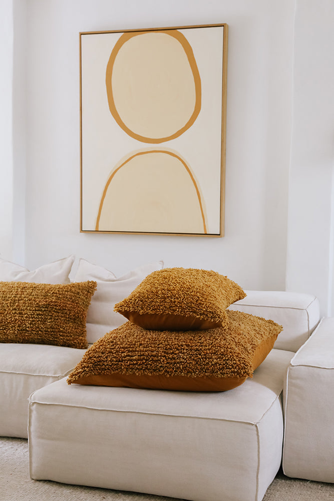 Maya Lumbar Cushion | Caramel