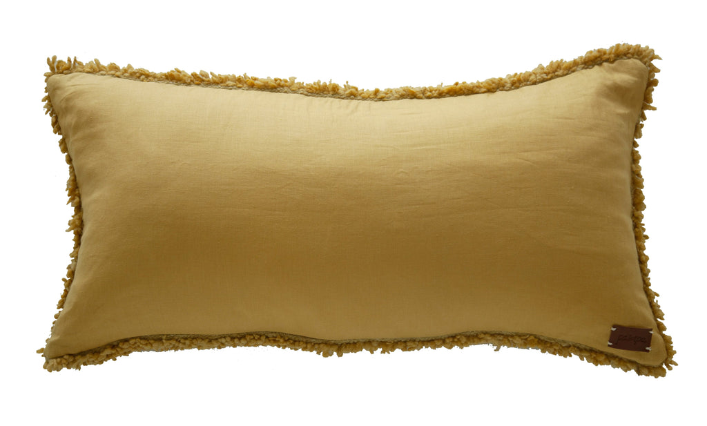 Maya Lumbar Cushion | Turmeric