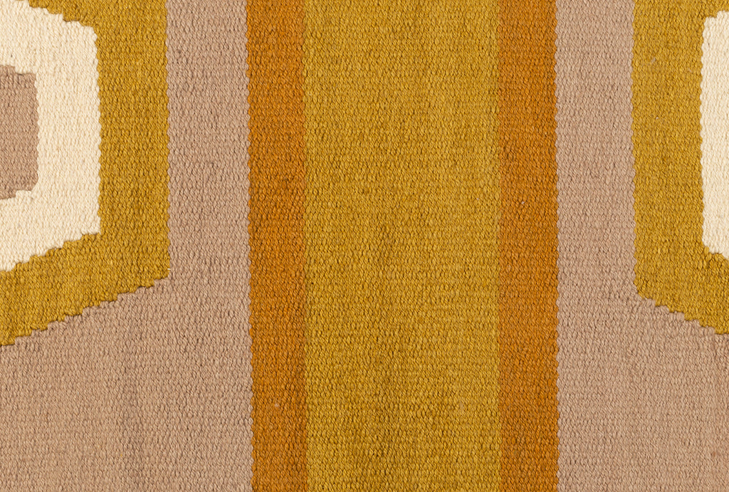 To-Yik-Ca #2 | Mustard, Dusty Lilac, Natural White & Copper